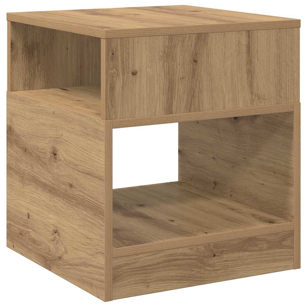 Table d'appoint 2 pcs Chêne artisanal 40,5 x 40 x 45 cm - XIOS
