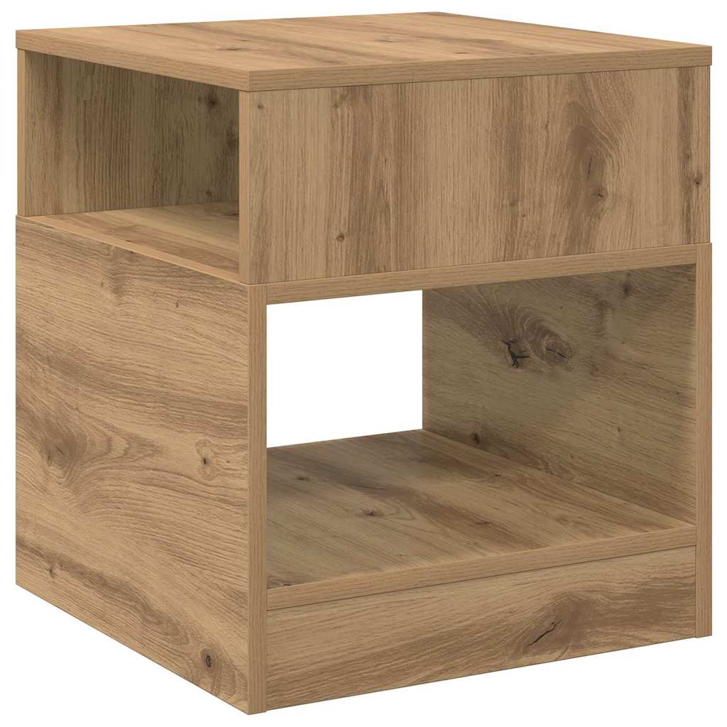 Table d'appoint 2 pcs Chêne artisanal 40,5 x 40 x 45 cm - XIOS