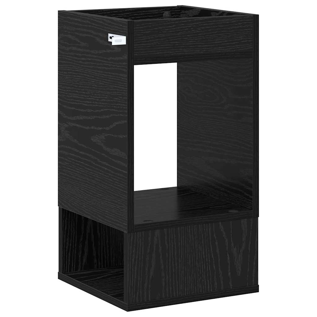 Table d'appoint 2 pc Chêne noir 30 x 30 x 56 cm - XIOS