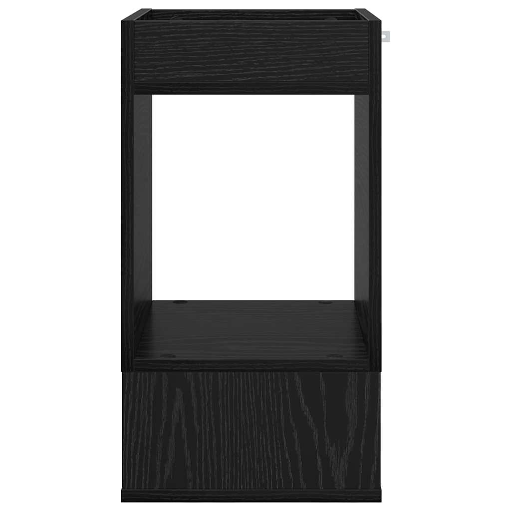 Table d'appoint 2 pc Chêne noir 30 x 30 x 56 cm - XIOS