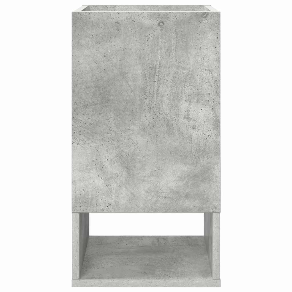 Table d'appoint 2 pcs Gris béton 30 x 30 x 56 cm - XIOS