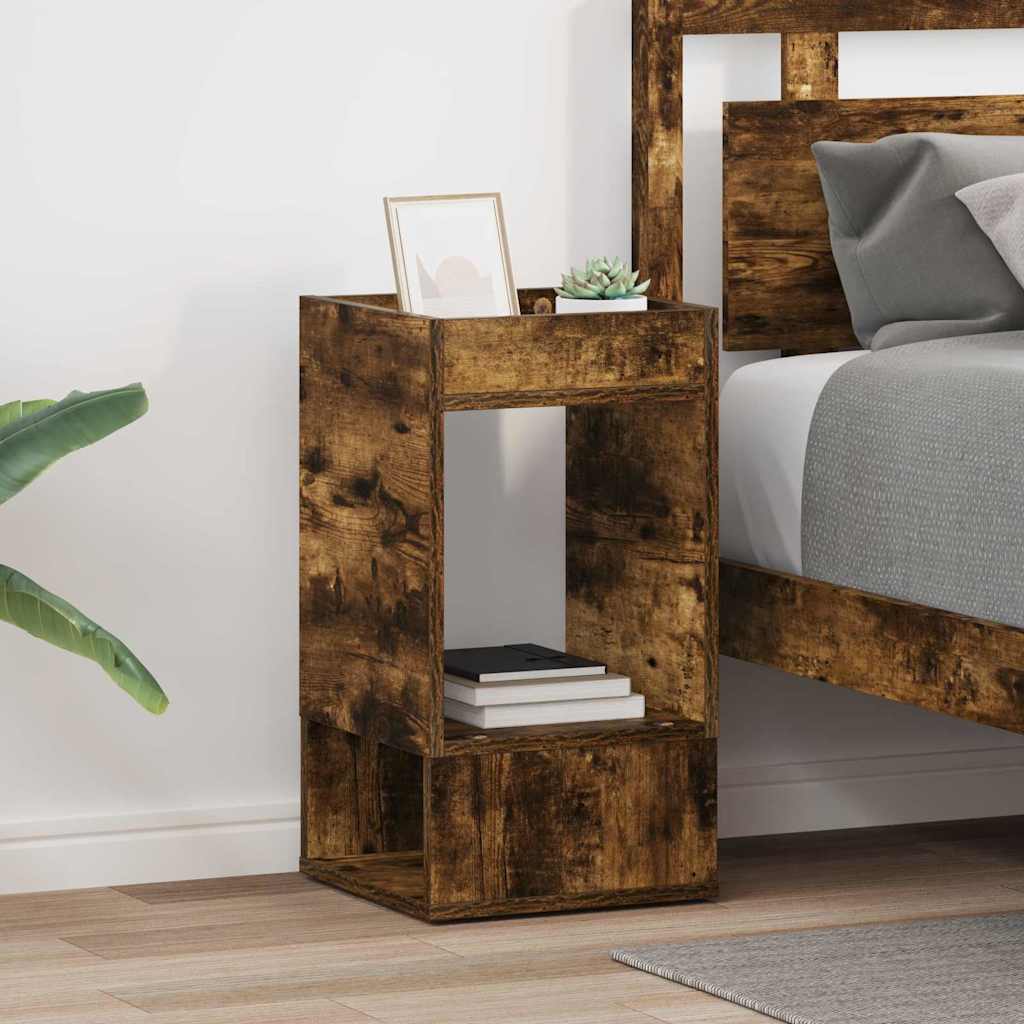 Table d'appoint 2 pcs Chêne fumé 30 x 30 x 56 cm - XIOS