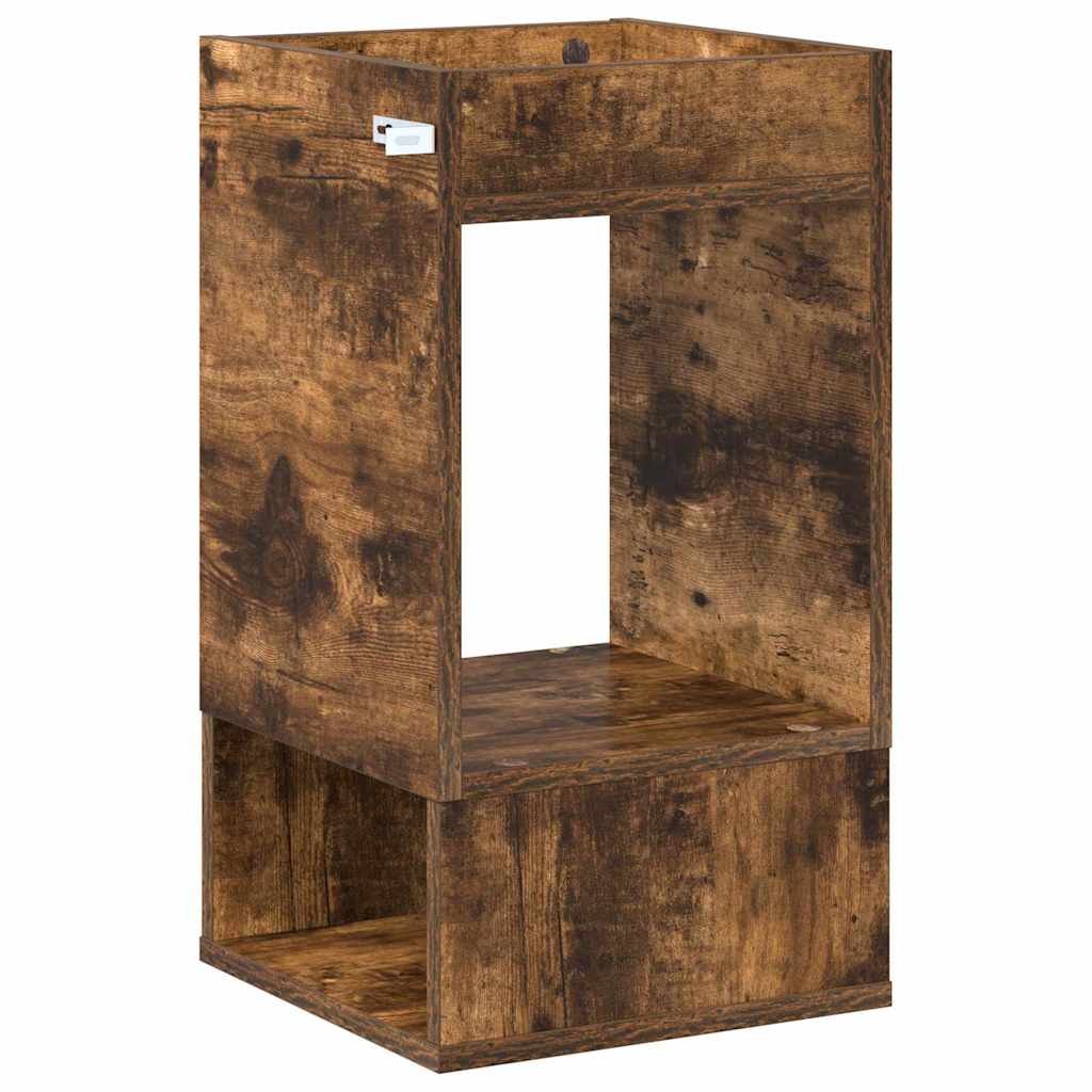 Table d'appoint 2 pc Chêne fumé 30 x 30 x 56 cm - XIOS