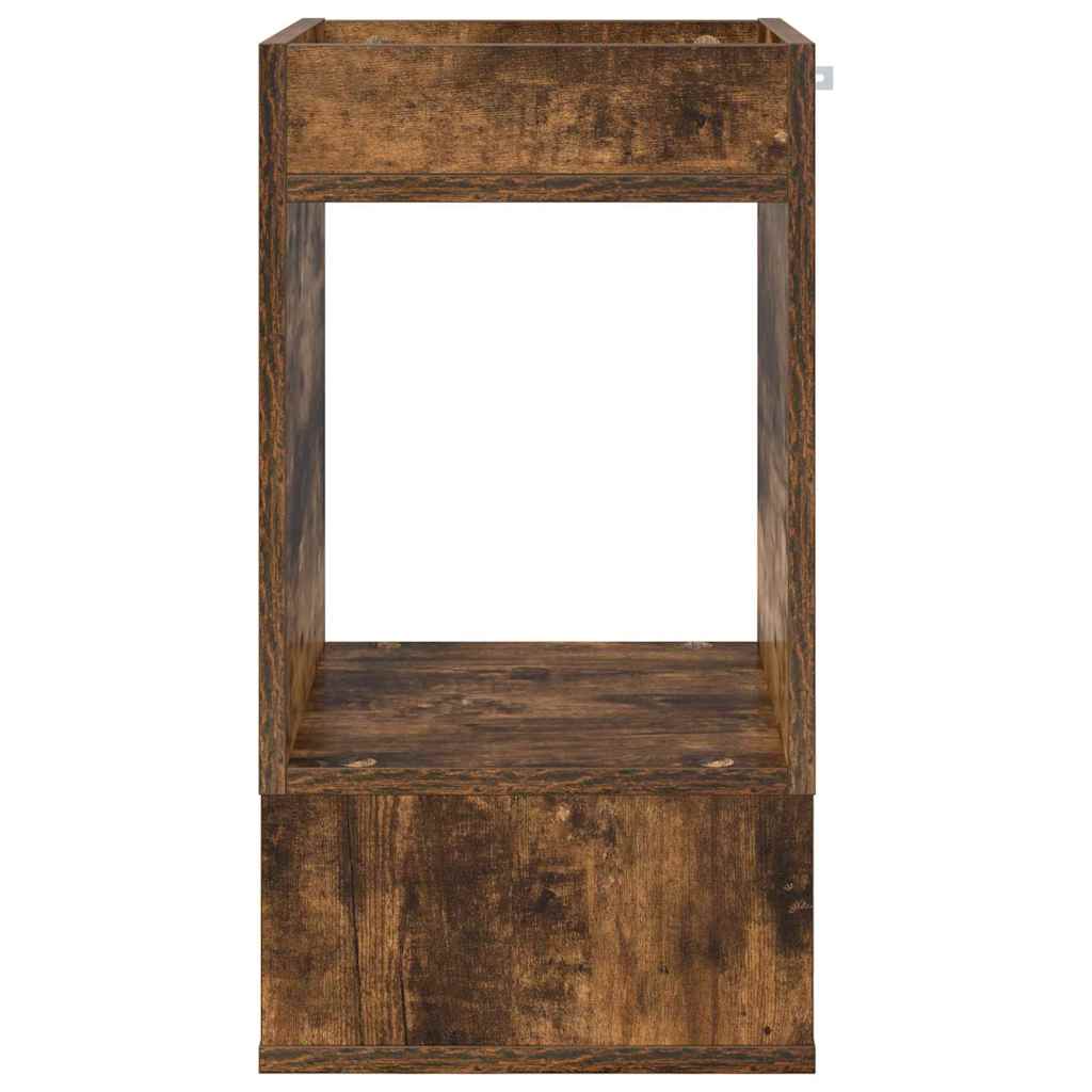 Table d'appoint 2 pc Chêne fumé 30 x 30 x 56 cm - XIOS
