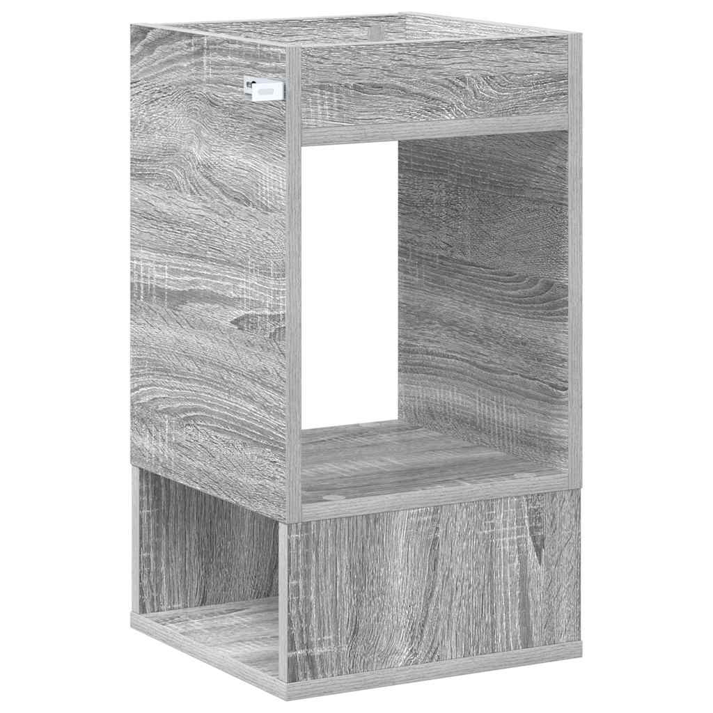Table d'appoint 2 pc Gris Sonoma 30 x 30 x 56 cm - XIOS