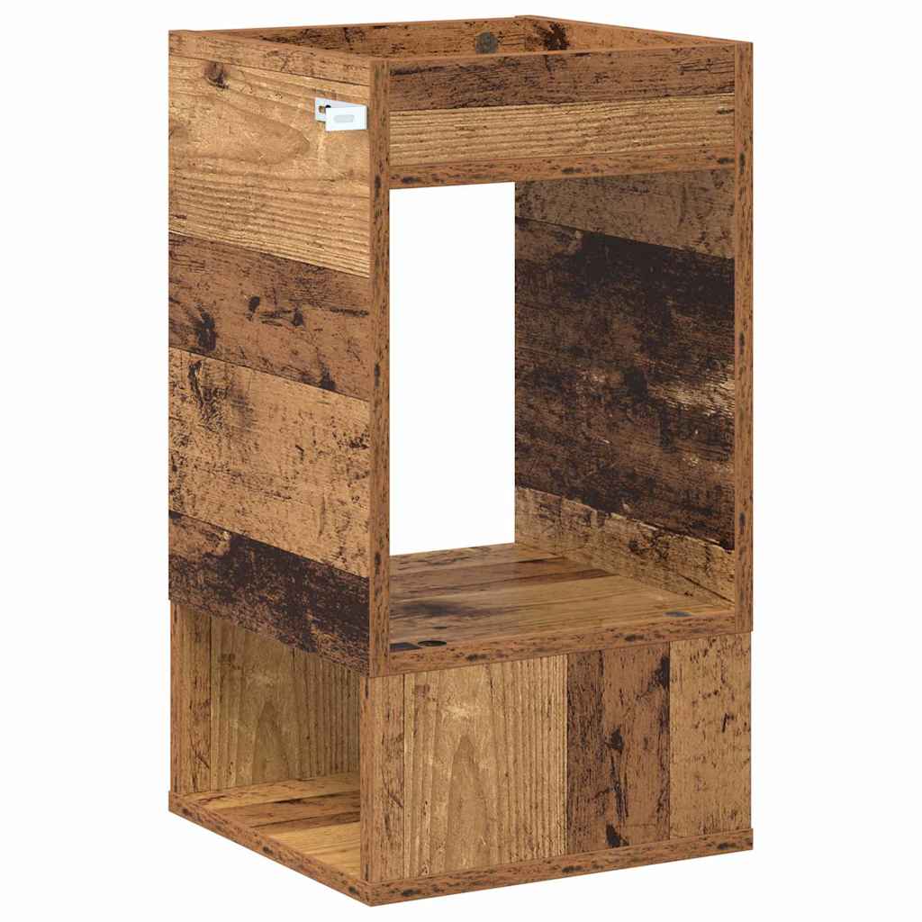 Table d'appoint 2 pc Bois ancien 30 x 30 x 56 cm - XIOS