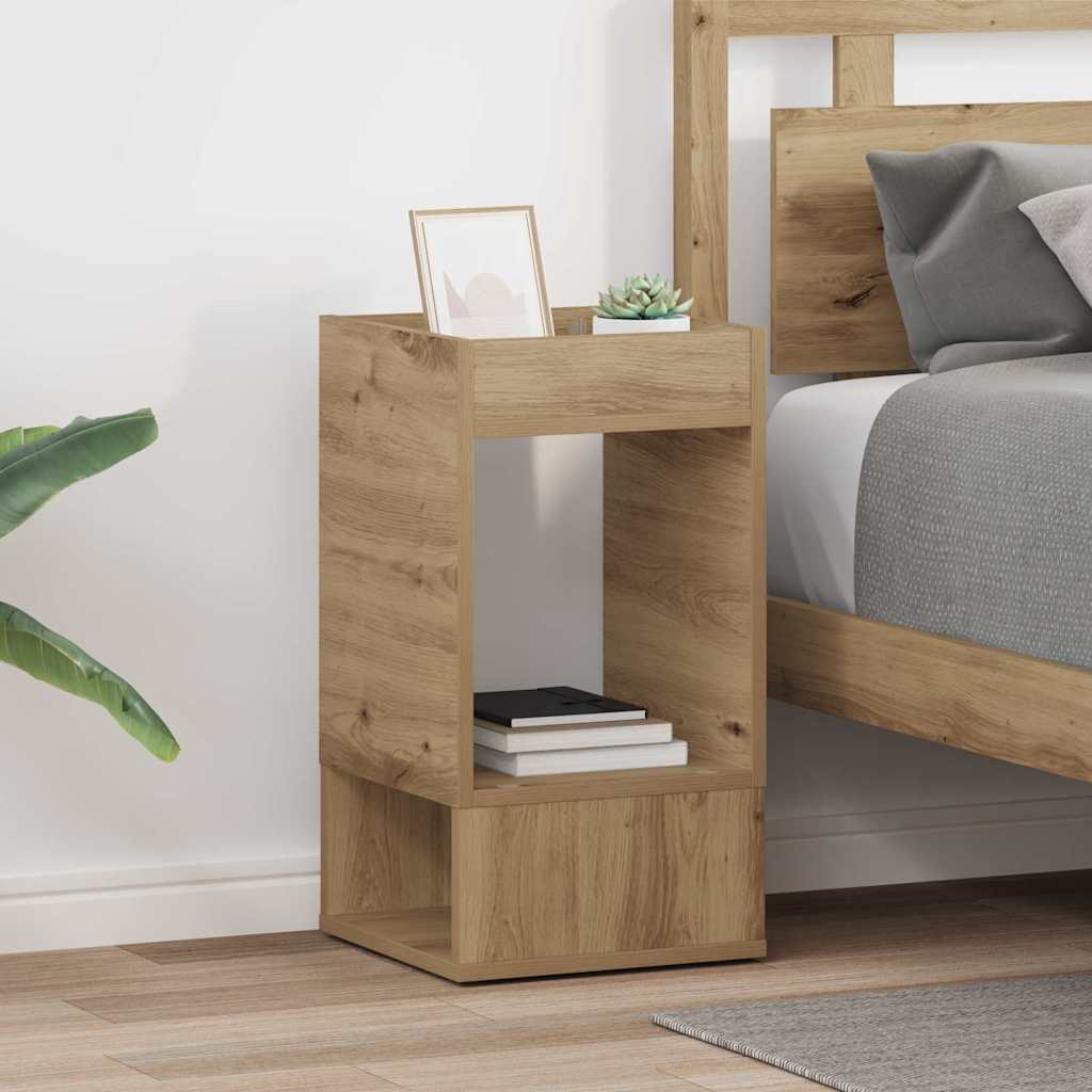 Table d'appoint 2 pc Chêne artisanal 30 x 30 x 56 cm - XIOS