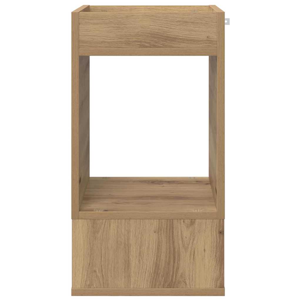 Table d'appoint 2 pc Chêne artisanal 30 x 30 x 56 cm - XIOS