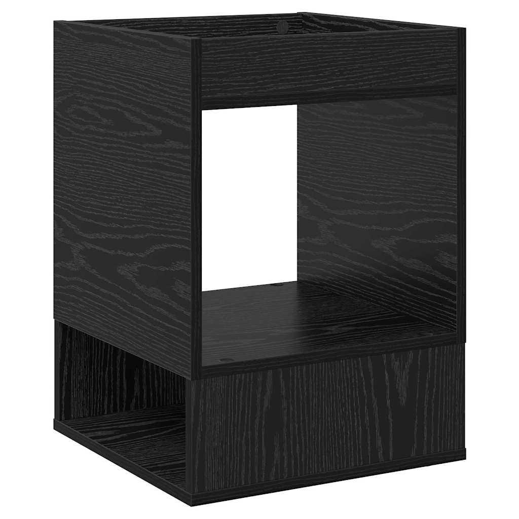 Table d'appoint Chêne noir 40 x 40 x 56 cm Bois d'ingénierie - XIOS