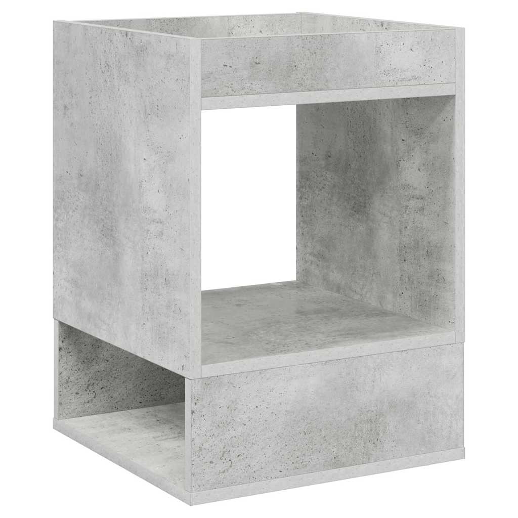 Table d'appoint Gris béton 40 x 40 x 56 cm Bois d'ingénierie - XIOS