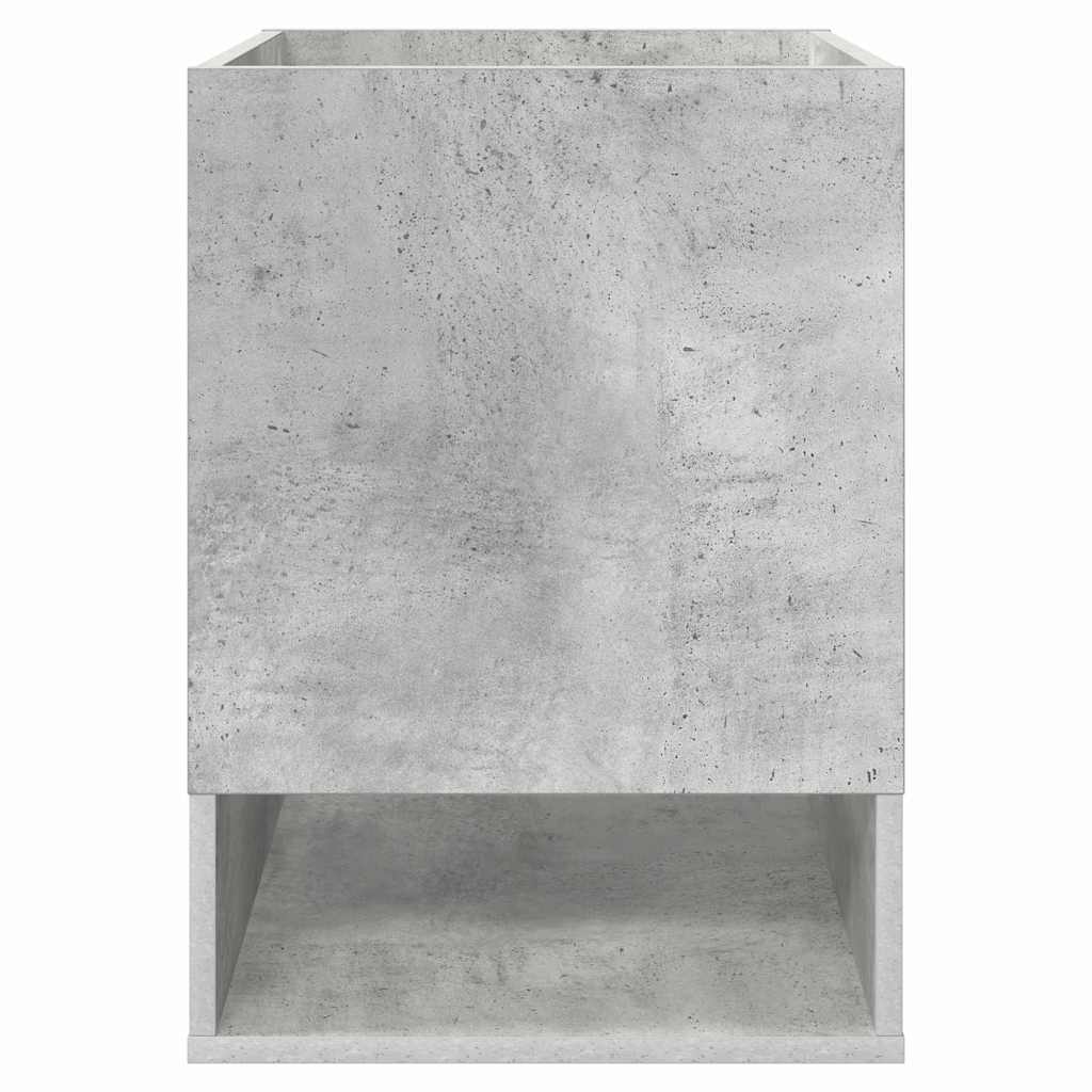 Table d'appoint Gris béton 40 x 40 x 56 cm Bois d'ingénierie - XIOS