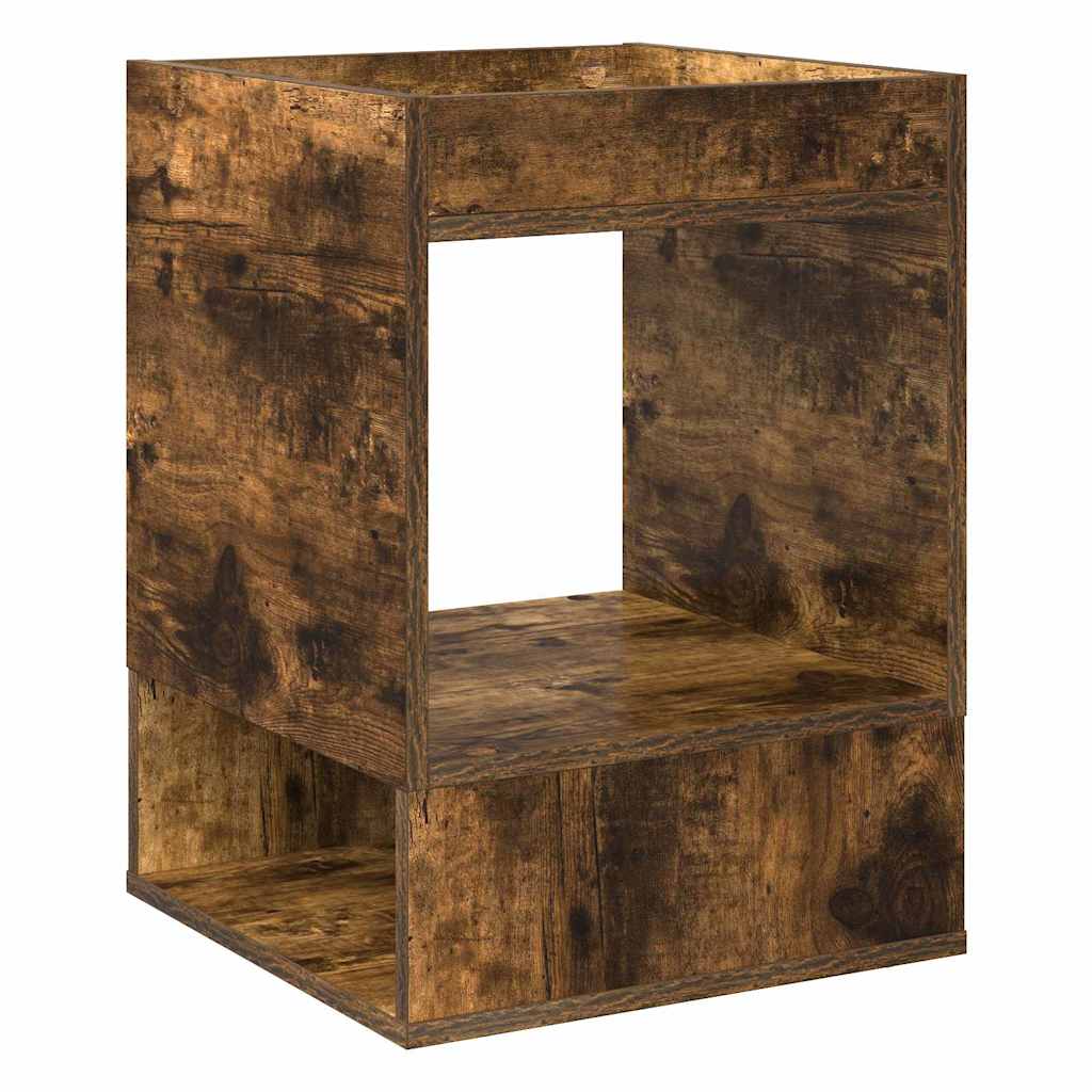 Table d'appoint Chêne fumé 40 x 40 x 56 cm Bois d'ingénierie - XIOS