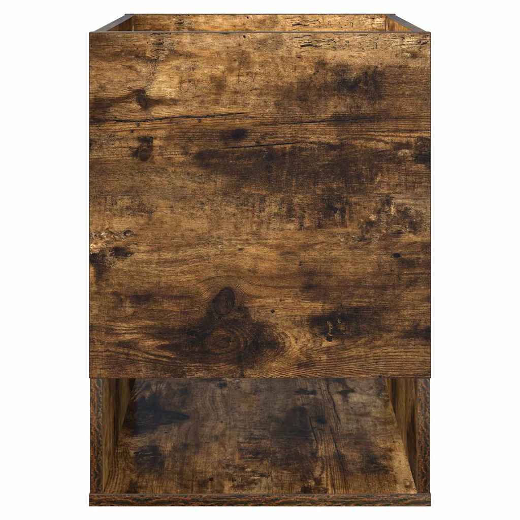 Table d'appoint Chêne fumé 40 x 40 x 56 cm Bois d'ingénierie - XIOS