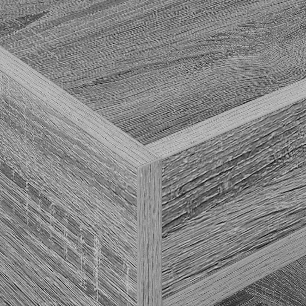 Table d'appoint Gris Sonoma 40 x 40 x 56 cm Bois d'ingénierie - XIOS