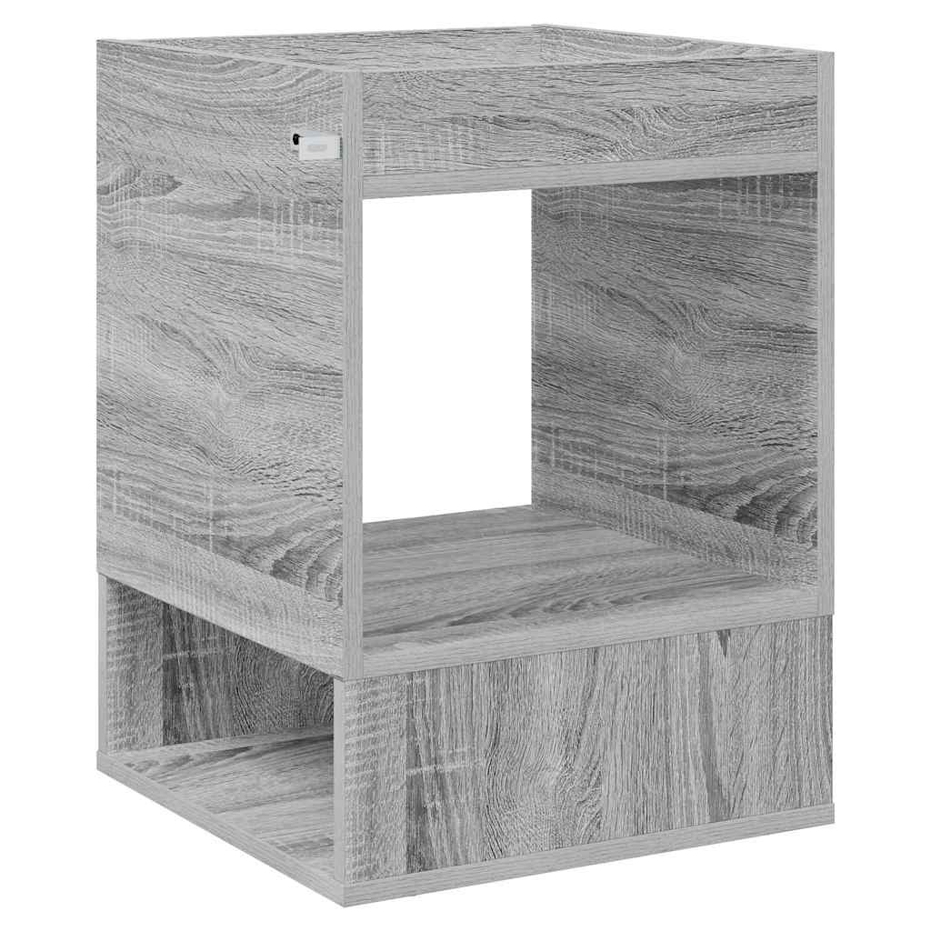 Table d'appoint Gris Sonoma 40 x 40 x 56 cm Bois d'ingénierie - XIOS
