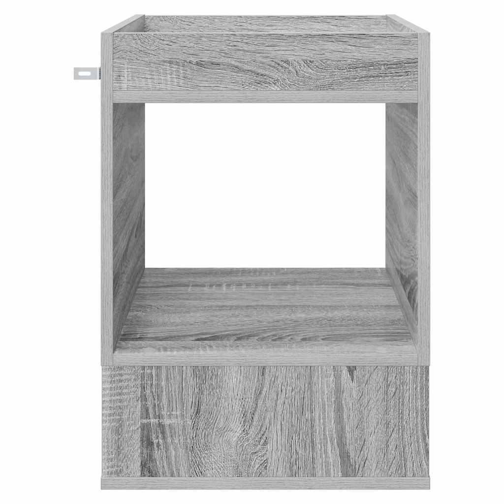 Table d'appoint Gris Sonoma 40 x 40 x 56 cm Bois d'ingénierie - XIOS