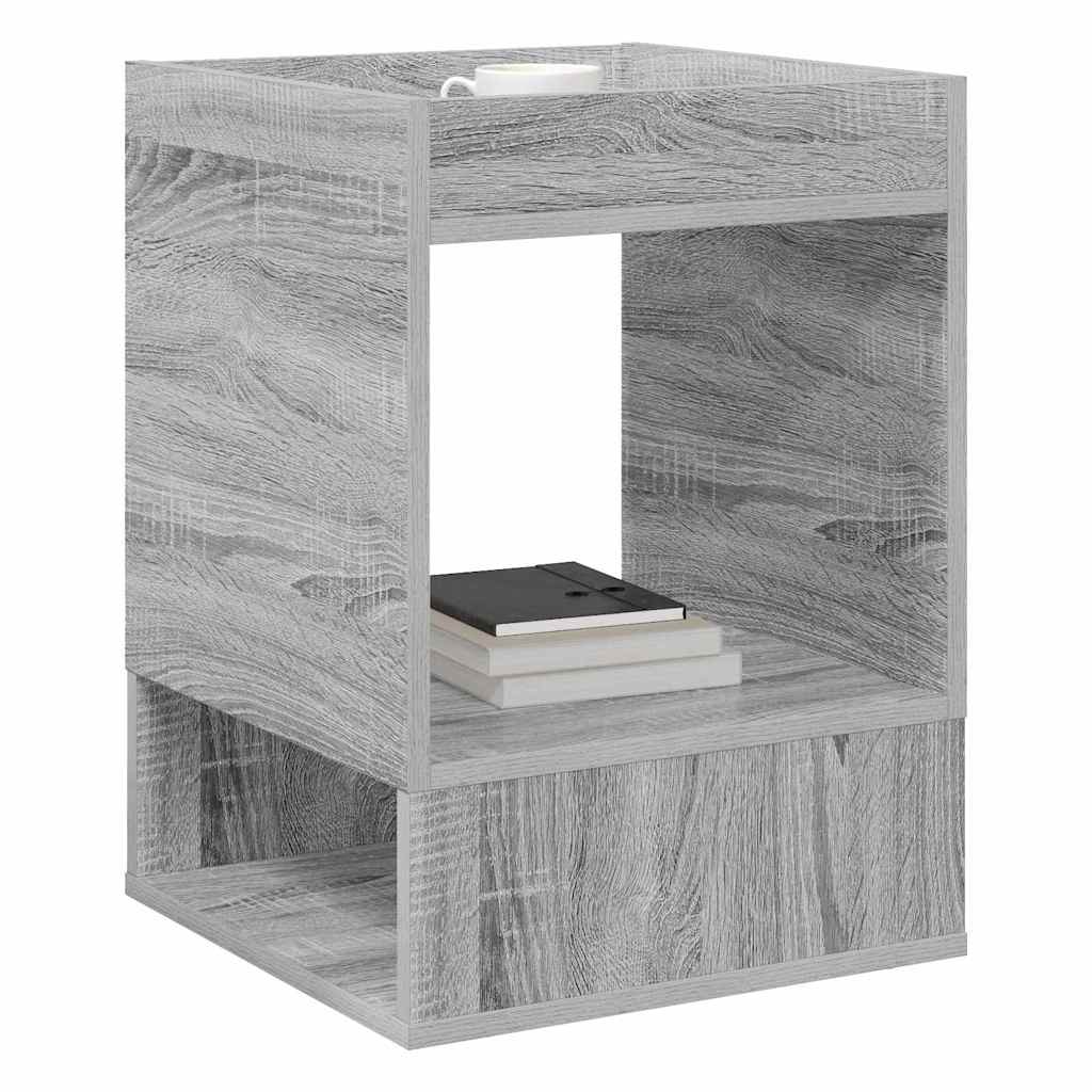 Table d'appoint Gris Sonoma 40 x 40 x 56 cm Bois d'ingénierie - XIOS