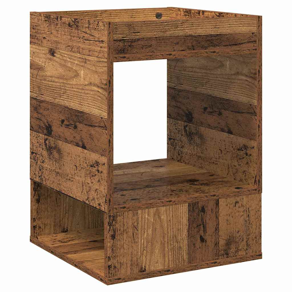 Table d'appoint Bois ancien 40 x 40 x 56 cm Bois d'ingénierie - XIOS