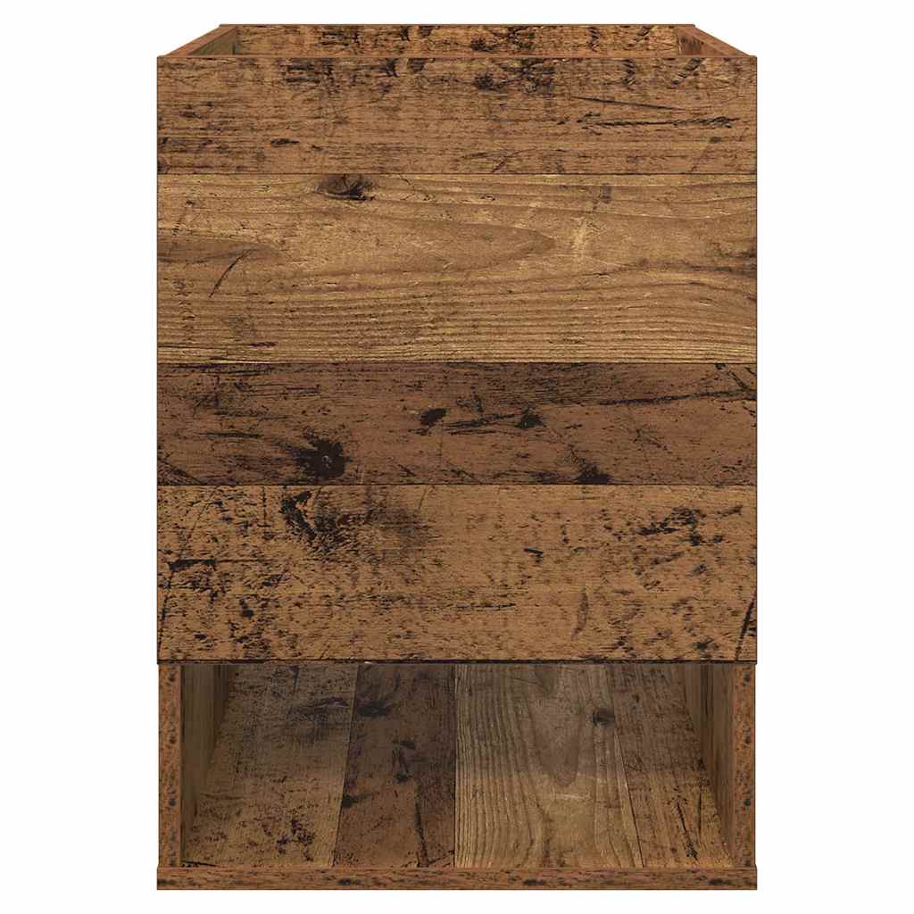 Table d'appoint Bois ancien 40 x 40 x 56 cm Bois d'ingénierie - XIOS