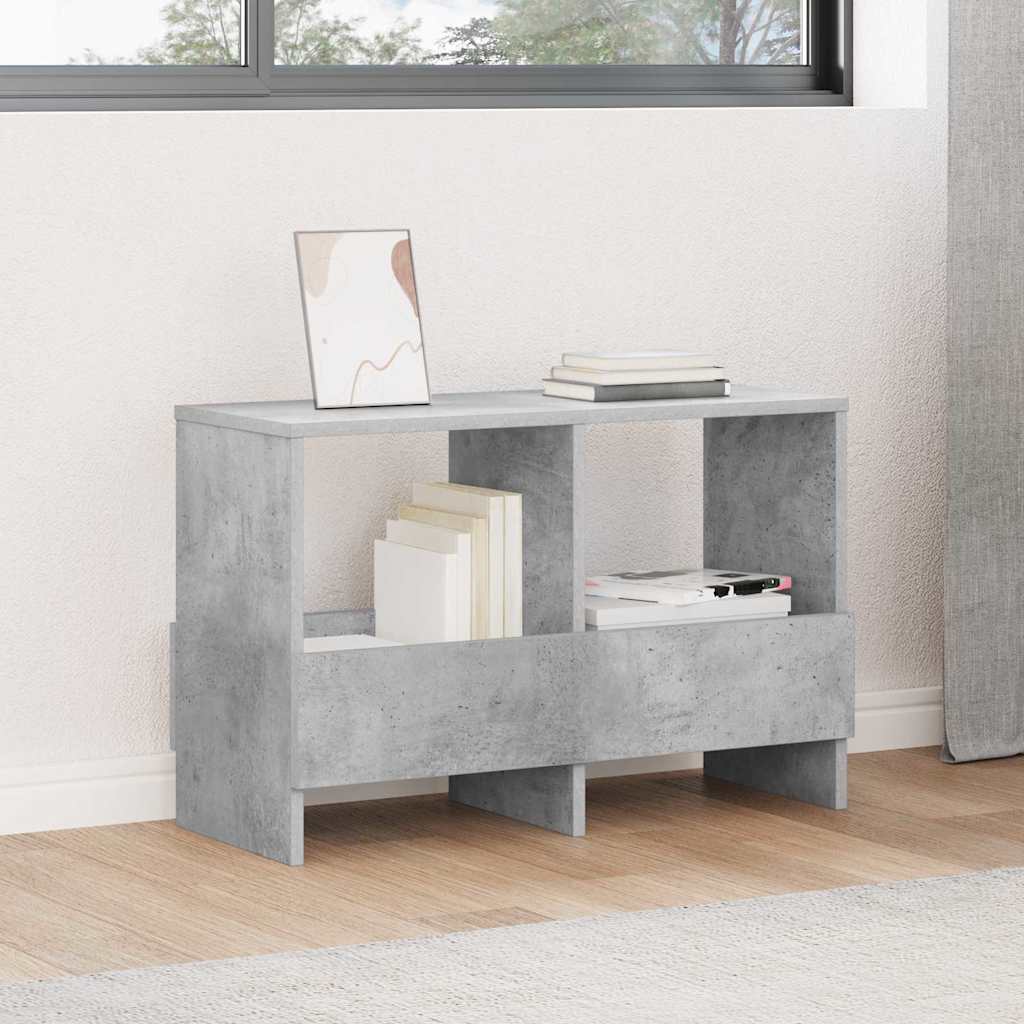 Étagère à magazines Gris béton 68,5 x 30 x 45 cm - XIOS