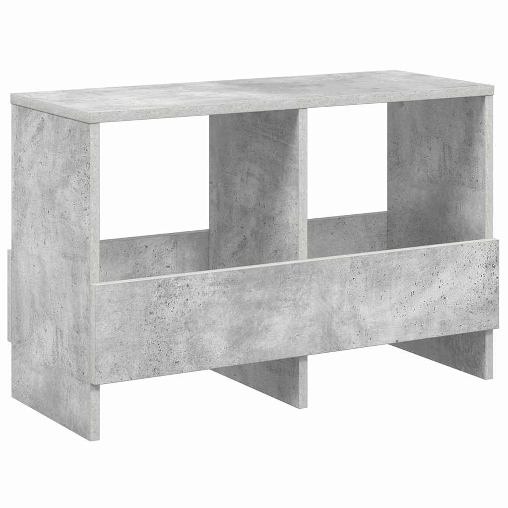 Étagère à magazines Gris béton 68,5 x 30 x 45 cm - XIOS
