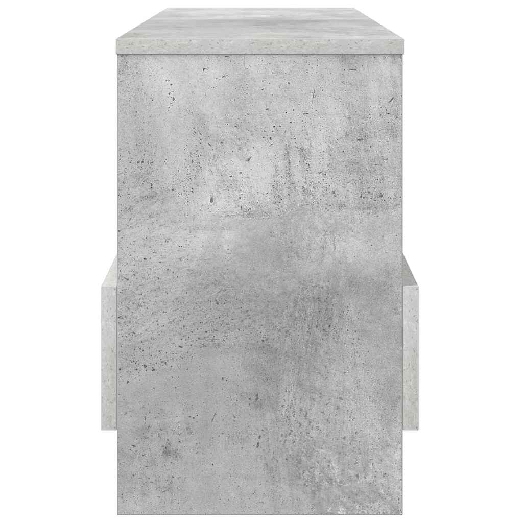 Étagère à magazines Gris béton 68,5 x 30 x 45 cm - XIOS