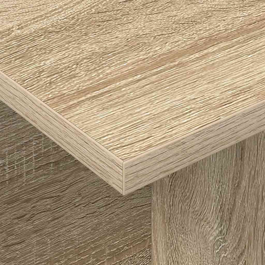 Meuble TV Chêne Sonoma 102 x 35 x 45 cm Bois d'ingénierie - XIOS