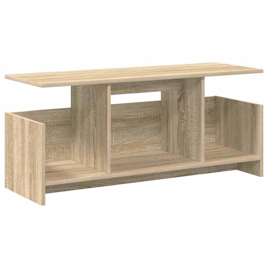 Meuble TV Chêne Sonoma 102 x 35 x 45 cm Bois d'ingénierie - XIOS