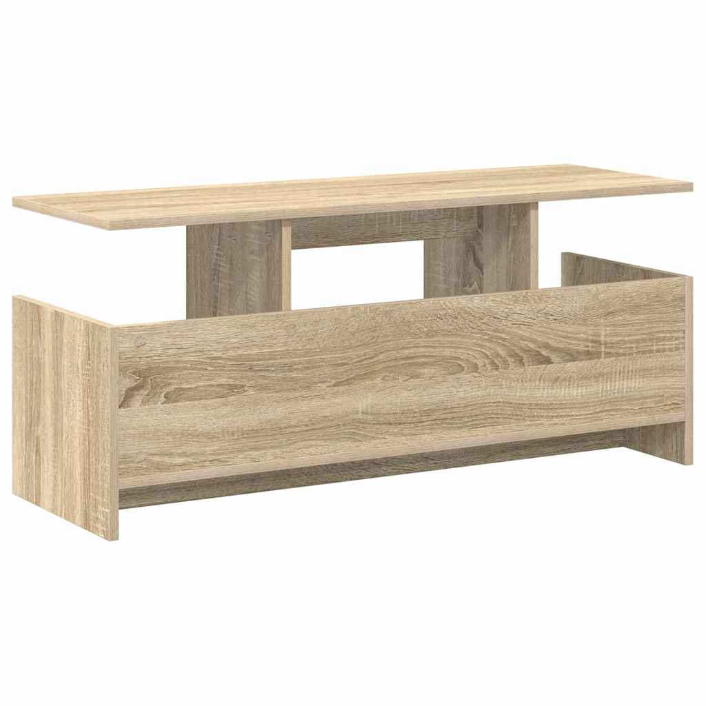 Meuble TV Chêne Sonoma 102 x 35 x 45 cm Bois d'ingénierie - XIOS