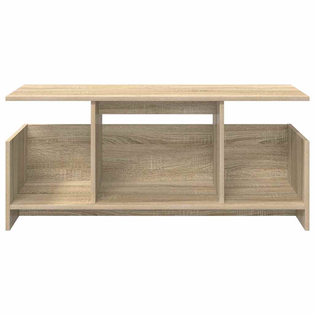 Meuble TV Chêne Sonoma 102 x 35 x 45 cm Bois d'ingénierie - XIOS