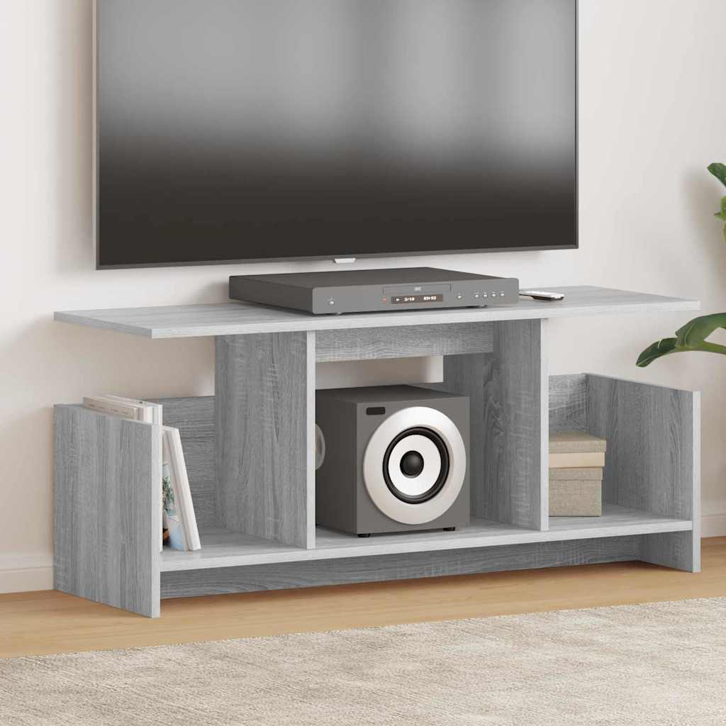 Meuble TV Gris Sonoma 102 x 35 x 45 cm Bois d'ingénierie - XIOS