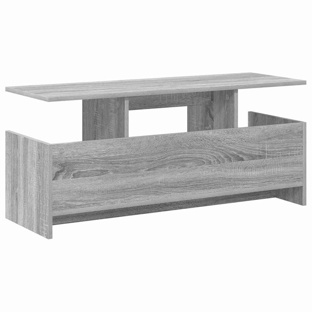 Meuble TV Gris Sonoma 102 x 35 x 45 cm Bois d'ingénierie - XIOS
