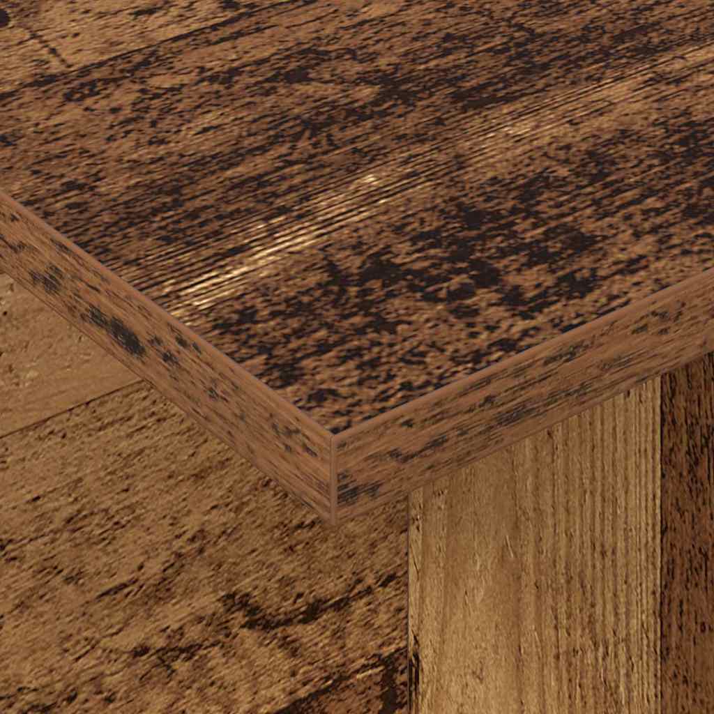 Meuble TV Bois ancien 102 x 35 x 45 cm Bois d'ingénierie - XIOS