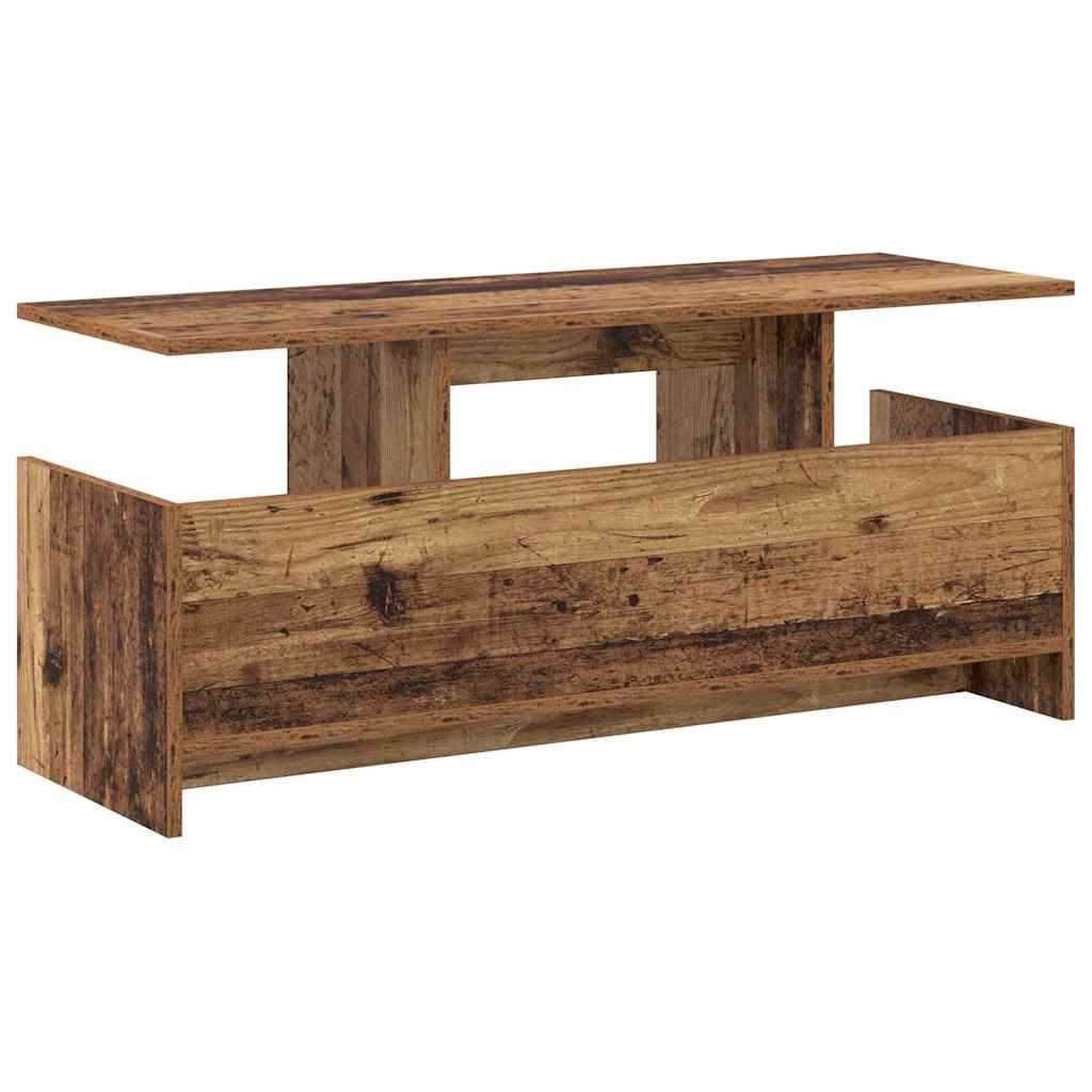 Meuble TV Bois ancien 102 x 35 x 45 cm Bois d'ingénierie - XIOS