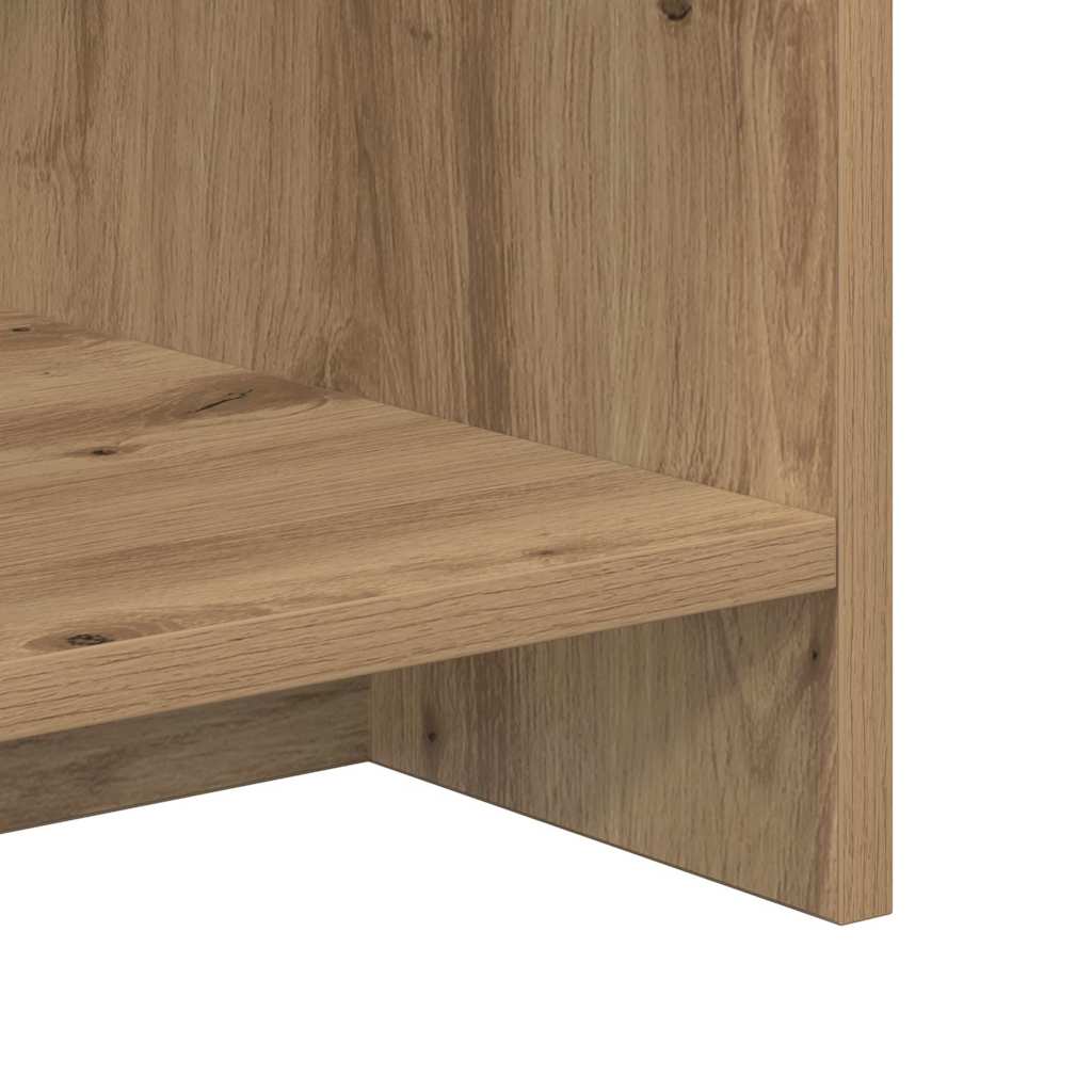 Meuble TV 102 x 35 x 45 cm Chêne artisanal Bois d'ingénierie - XIOS