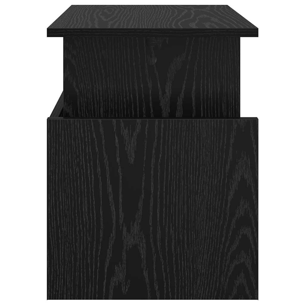 Meuble TV 2 pcs Chêne noir 50 x 35 x 45 cm Bois d'ingénierie - XIOS