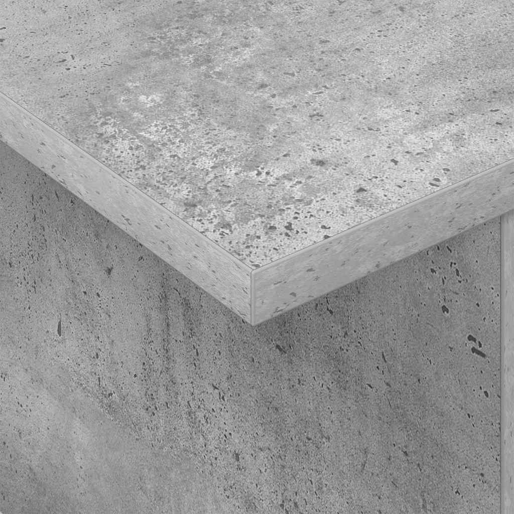 Meuble TV Gris béton 50 x 35 x 45 cm Bois d'ingénierie - XIOS