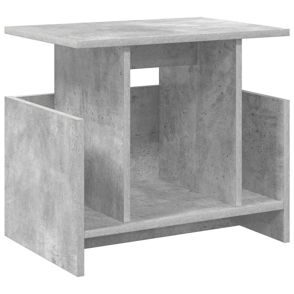 Meuble TV Gris béton 50 x 35 x 45 cm Bois d'ingénierie - XIOS