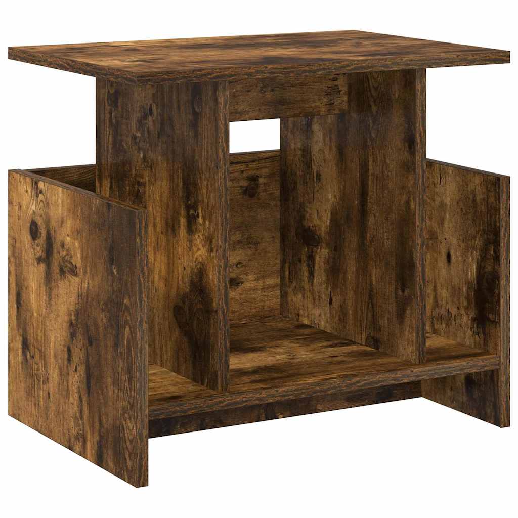 Meuble TV 2 pcs Chêne fumé 50 x 35 x 45 cm Bois d'ingénierie - XIOS