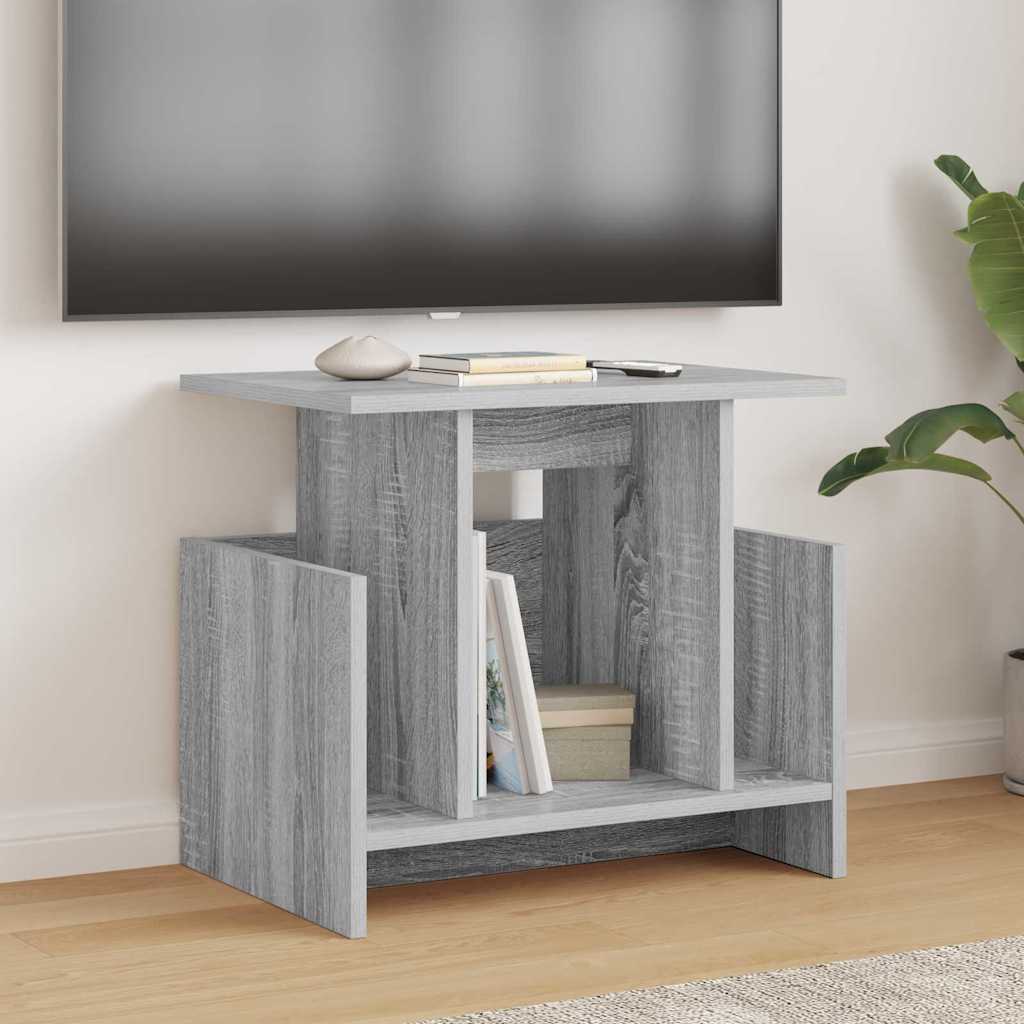 Meuble TV 2 pcs Gris Sonoma 50 x 35 x 45 cm Bois d'ingénierie - XIOS
