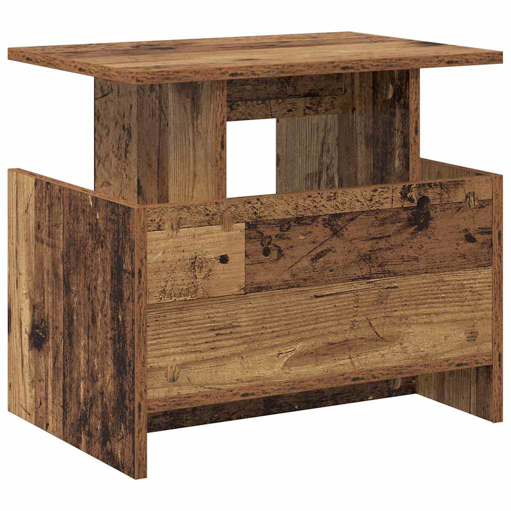 Meuble TV 2 pcs Bois ancien 50 x 35 x 45 cm Bois d'ingénierie - XIOS