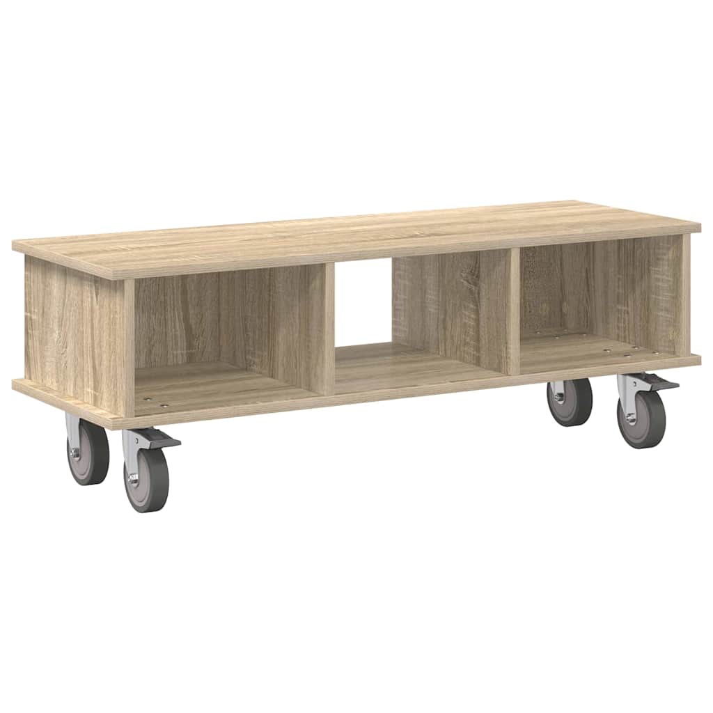 Meuble TV Chêne Sonoma 100 x 35 x 35 cm Bois d'ingénierie - XIOS