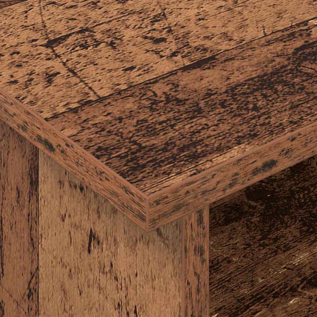 Meuble TV Bois ancien 100 x 35 x 35 cm Bois d'ingénierie - XIOS