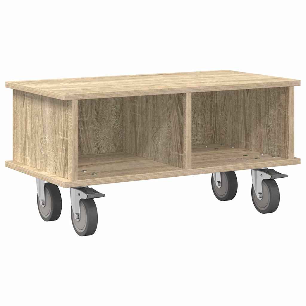 Meuble TV Chêne Sonoma 68,5 x 35 x 35 cm Bois d'ingénierie - XIOS