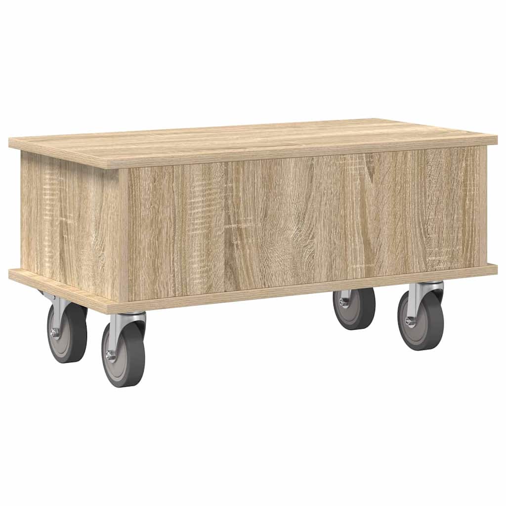 Meuble TV Chêne Sonoma 68,5 x 35 x 35 cm Bois d'ingénierie - XIOS