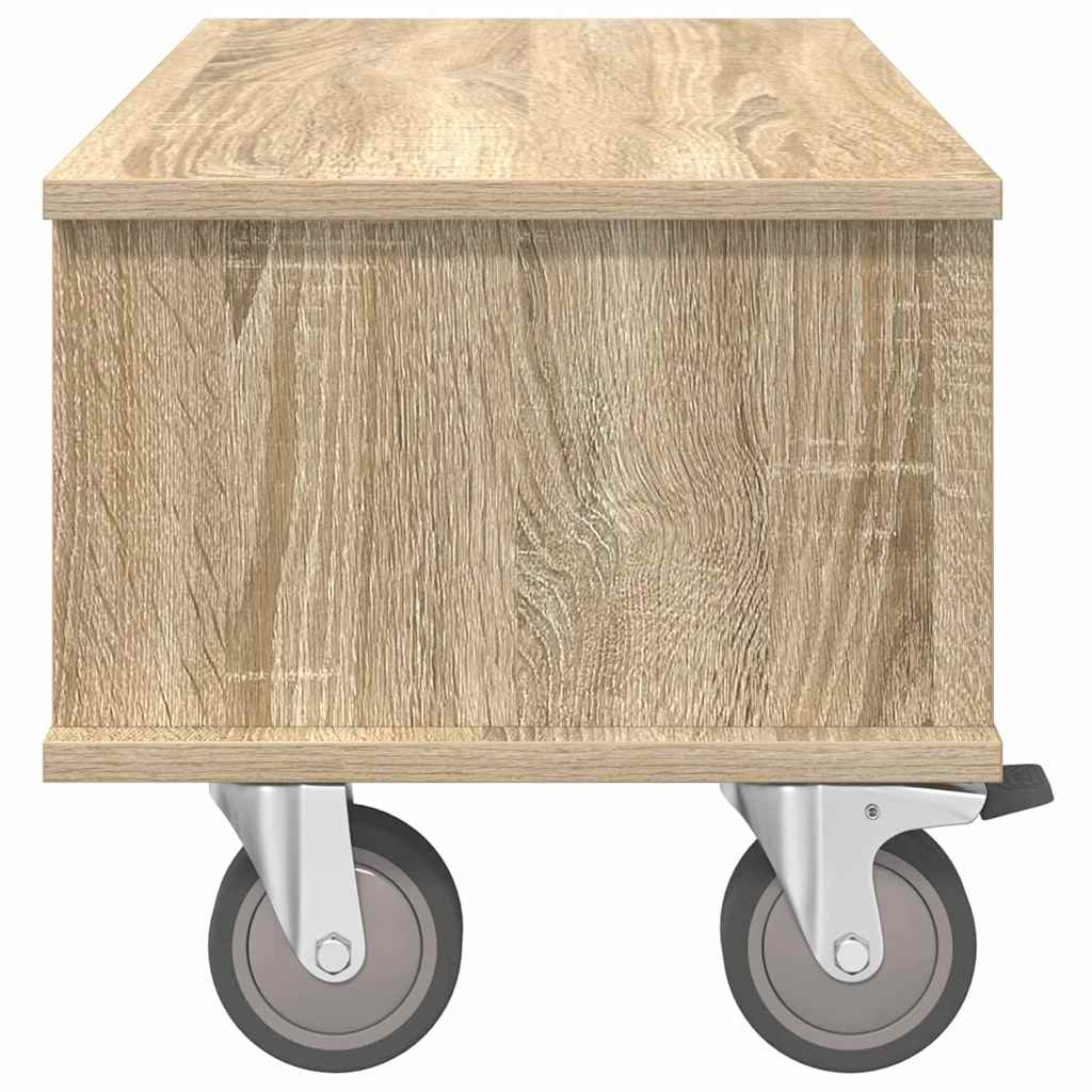 Meuble TV Chêne Sonoma 68,5 x 35 x 35 cm Bois d'ingénierie - XIOS