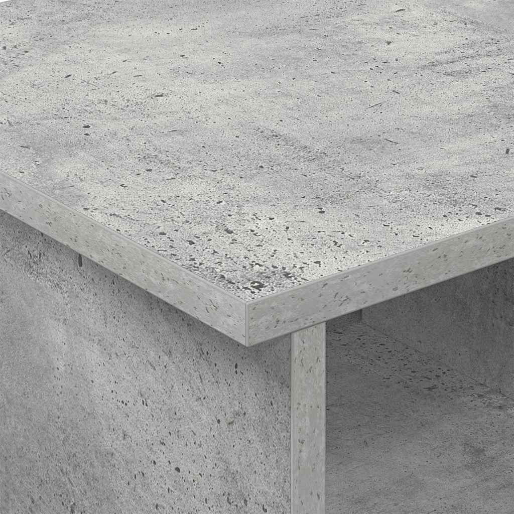 Meuble TV Gris béton 68,5 x 35 x 35 cm Bois d'ingénierie - XIOS