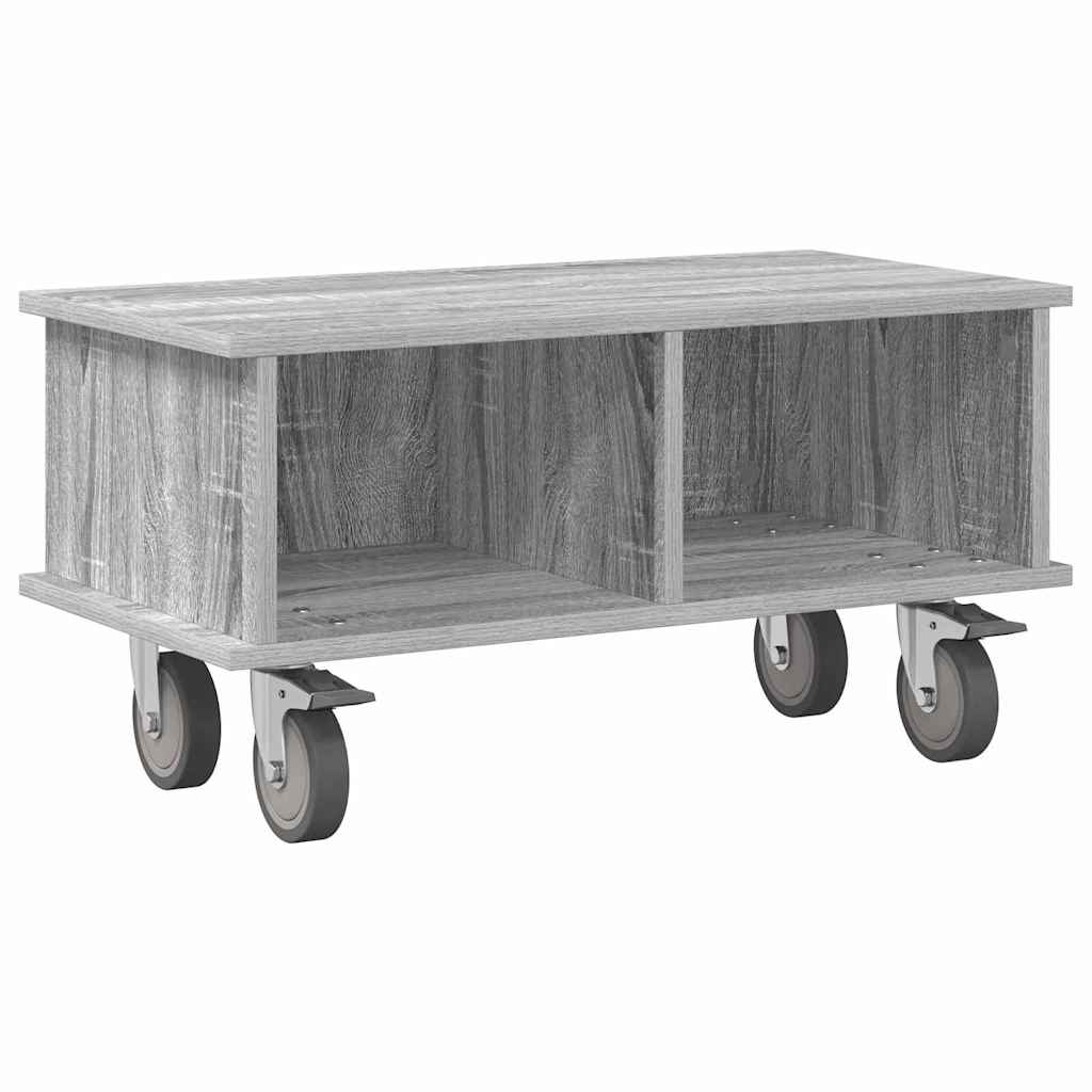 Meuble TV Gris Sonoma 68,5 x 35 x 35 cm Bois d'ingénierie - XIOS