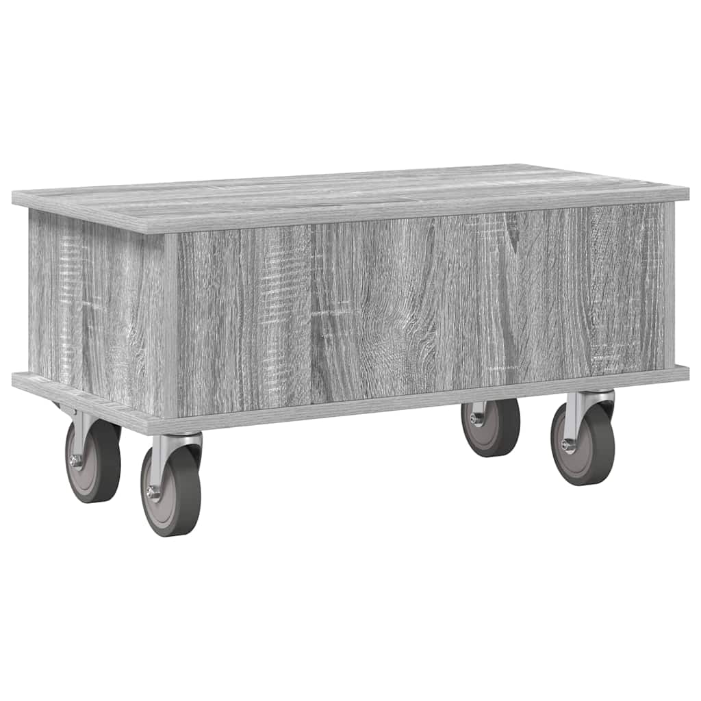 Meuble TV Gris Sonoma 68,5 x 35 x 35 cm Bois d'ingénierie - XIOS