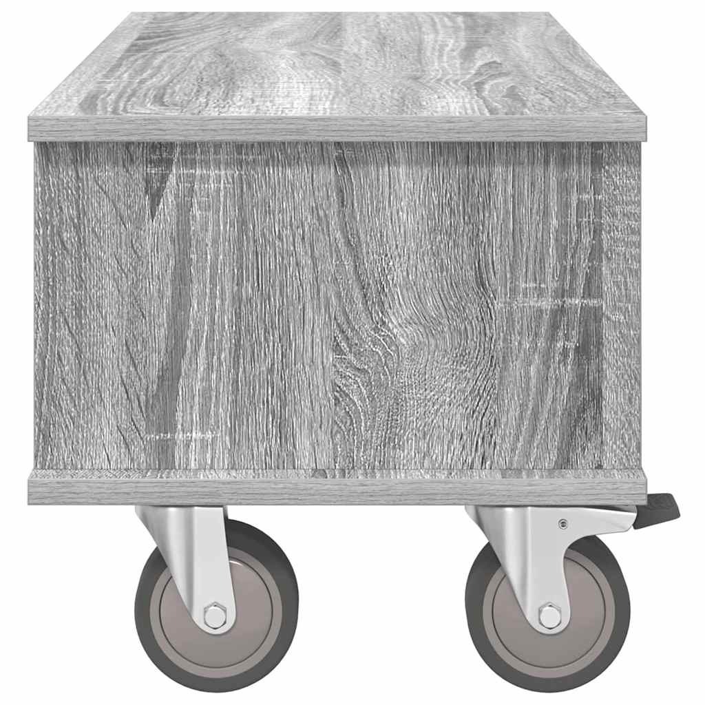 Meuble TV Gris Sonoma 68,5 x 35 x 35 cm Bois d'ingénierie - XIOS